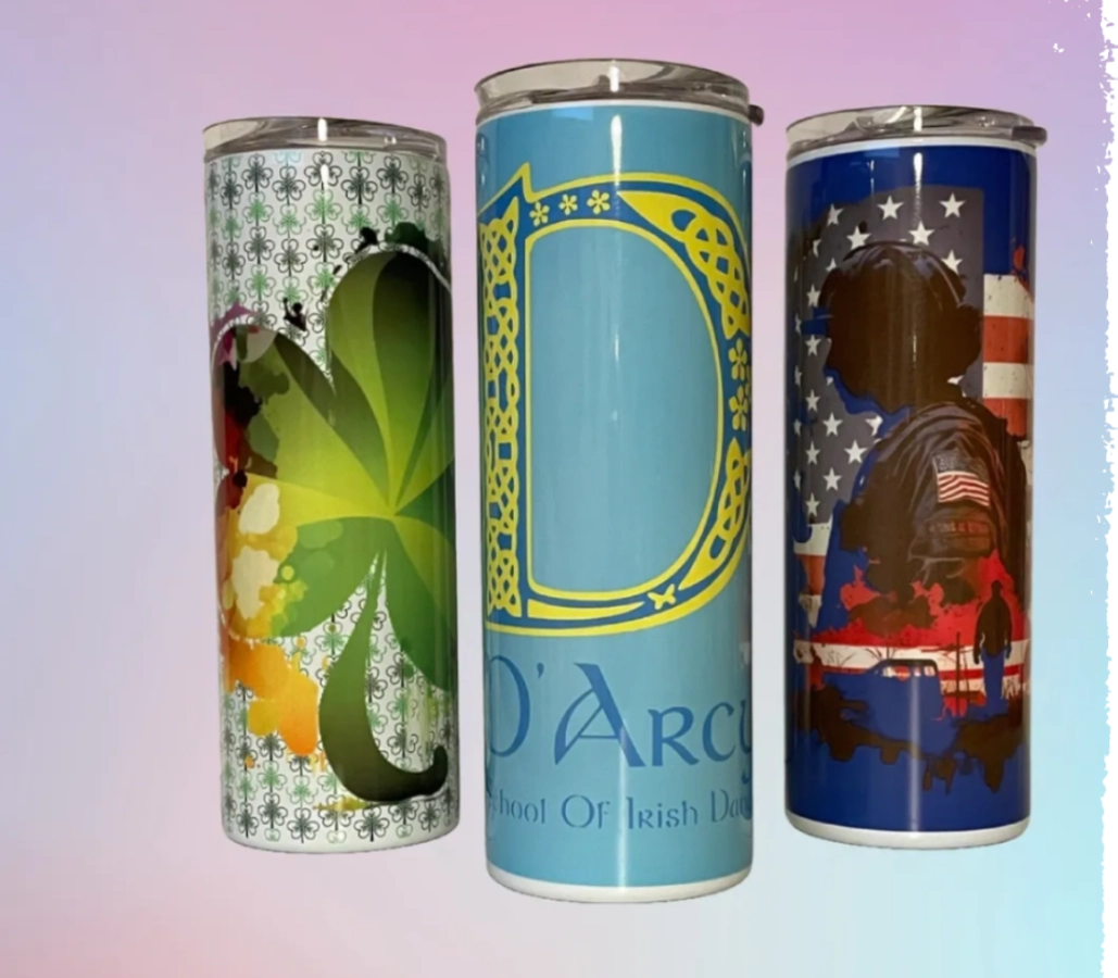 Three different designs of candles are shown.