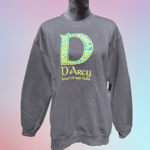 A sweatshirt with the letter d on it.